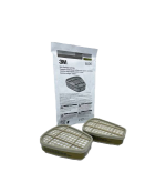 فیلتر ماسک ایمنی 3m نوار زیتونی مدل 6006 | بسته 2 عددی