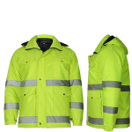 اورکت راهداری فسفری شبرنگ دار کلاه دار